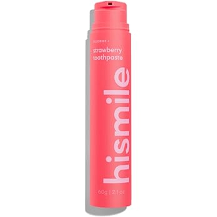 Hismile Strawberry Flavoured Toothpaste | Flavoured Toothpaste | Hismile Toothpaste | Fluoride Toothpaste | Strawberry Flavour