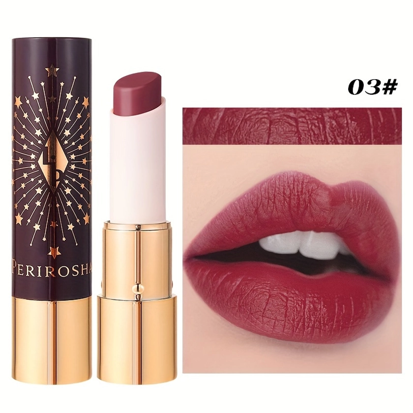 10 Shade Matte Shimmer Lipstick Set Long Waterproof Full Coverage Lip Gloss For Types Tones - - Temu