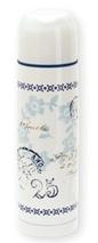 Greengate Thermos Bottle Fay Blue Drinks Flask Vintage Floral