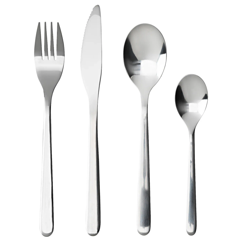 FÖRNUFT 24-piece cutlery set, stainless steel - IKEA