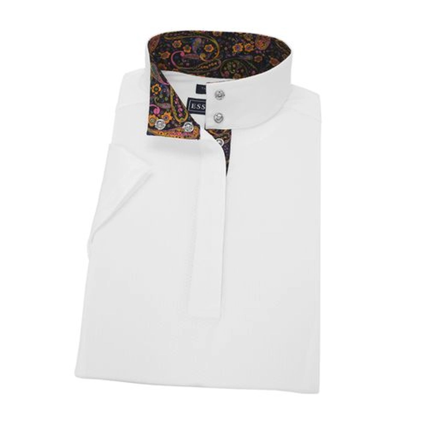 Essex Classics Ladies’ Talent Yarn® Straight Collar Short Sleeve Show Shirt | Dover Saddlery