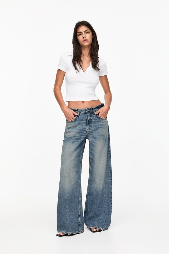 Women's Baggy Jeans | PULL&BEAR