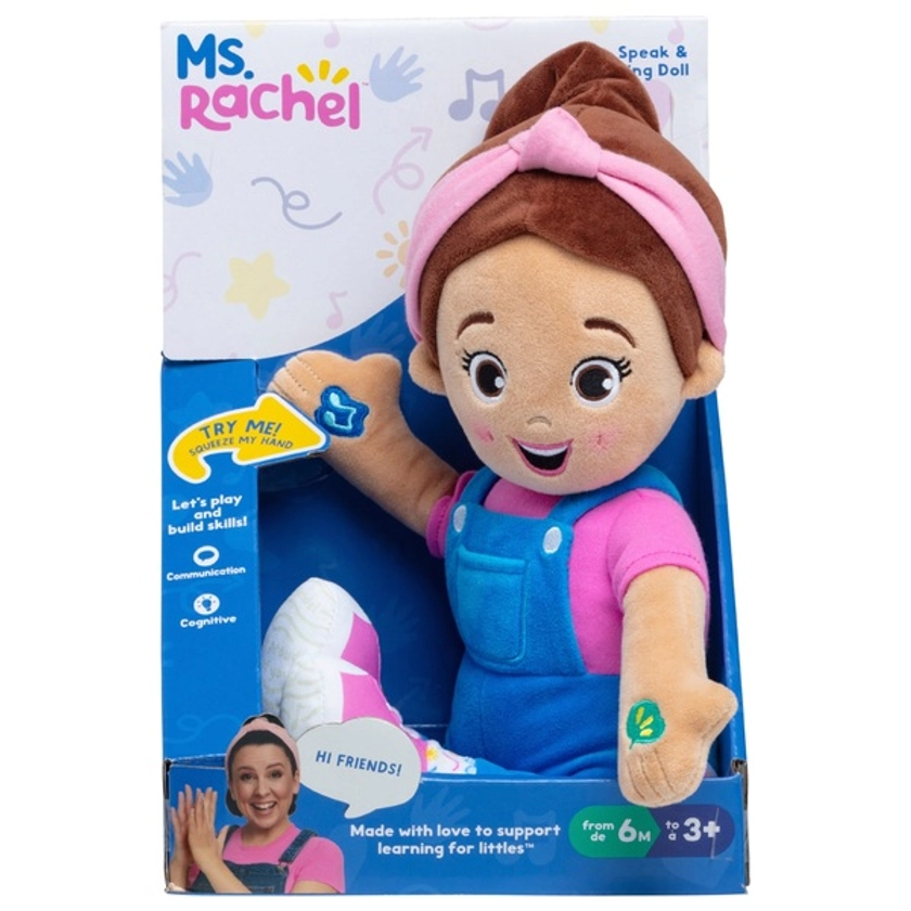 Ms. Rachel Speak & Sing Doll | Smyths Toys UK