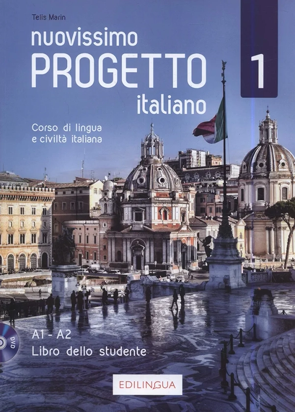 Nuovissimo Progetto Italiano 1 - Libro Dello Studente Con Dvd Video: Libro dello studente + DVD + i-d-e-e code: Vol. 1 | Amazon.com.br