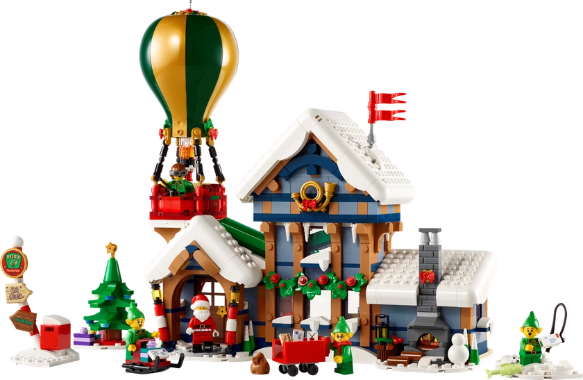 Le bureau de poste du Père Noël 10339 | LEGO® Icons | Boutique LEGO® officielle FR 