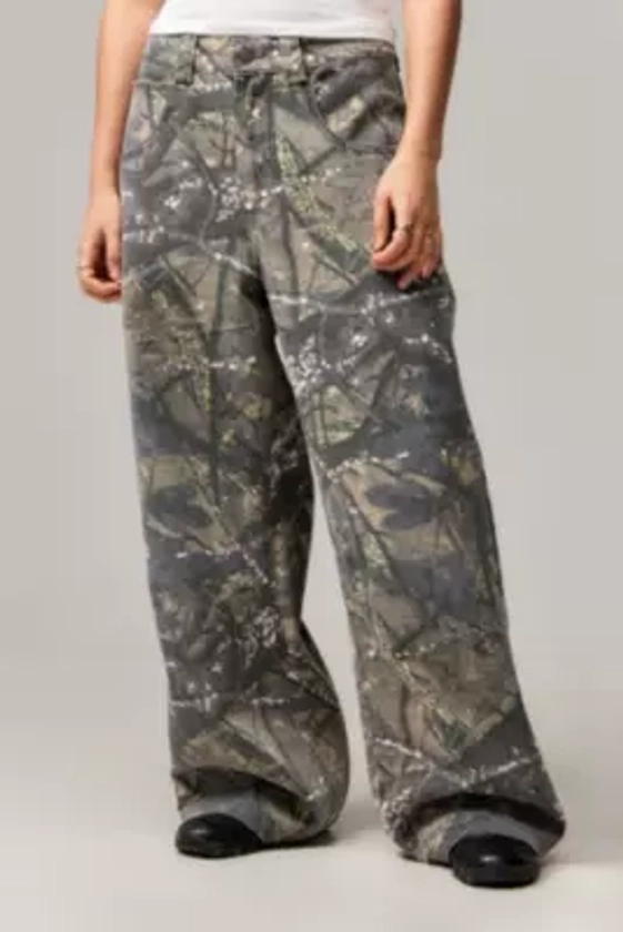 Jaded London Camo Colossus Jeans