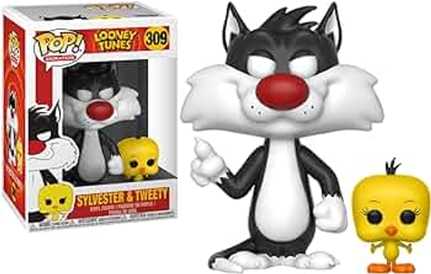 Funko Pop! Animation: Looney Tunes - Sylvester & Tweety Collectible Toy