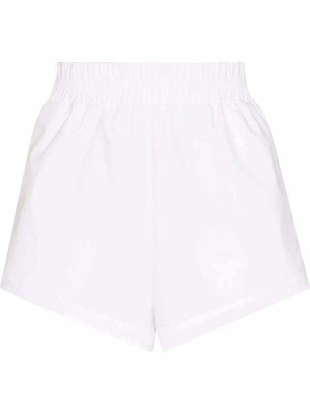 ALIX NYC elasticated-waist Cotton Poplin Shorts - Farfetch