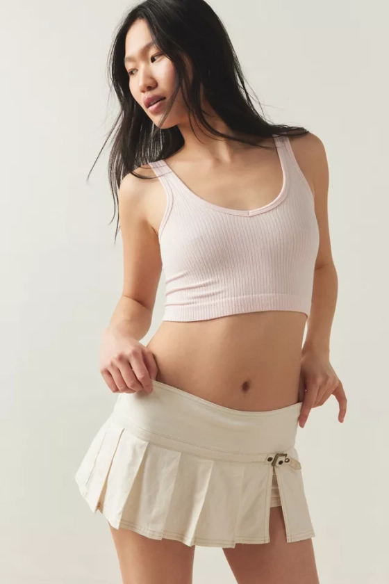 OU Out From Under Drew Seamless Ribbed Bra Top