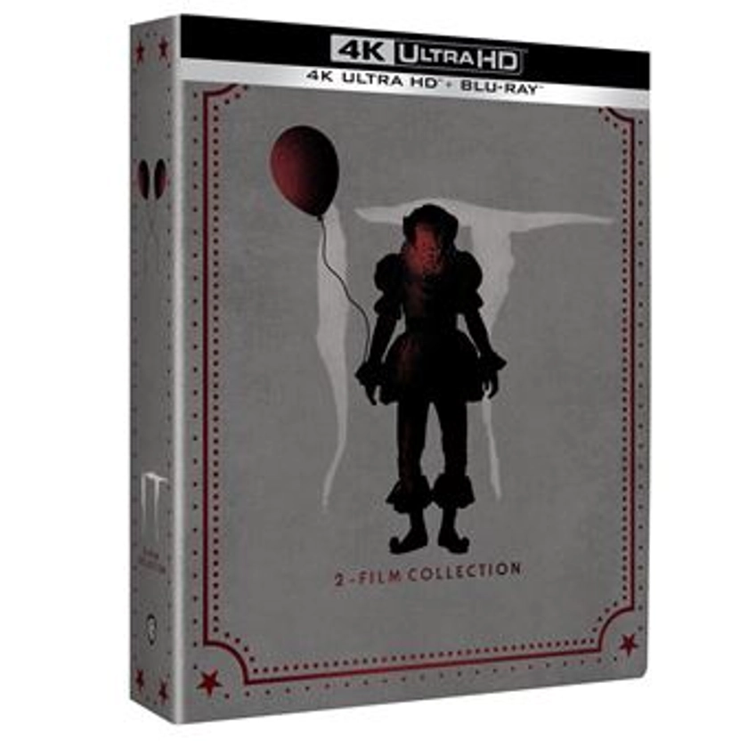 Coffret Ça Chapitres 1 et 2 Steelbook Blu-ray 4K Ultra HD - Blu-ray 4K - Achat & prix | fnac