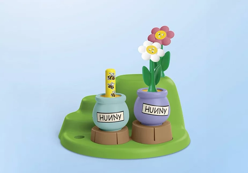 Junior & Disney : Winnie l'ourson et Tigrou avec jardin d'abeilles - 71694 | PLAYMOBIL®