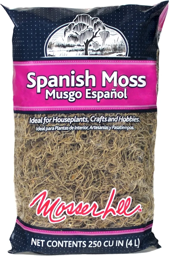 Mosser Lee ML0560 Spanish Moss, 250 Cubic Inches