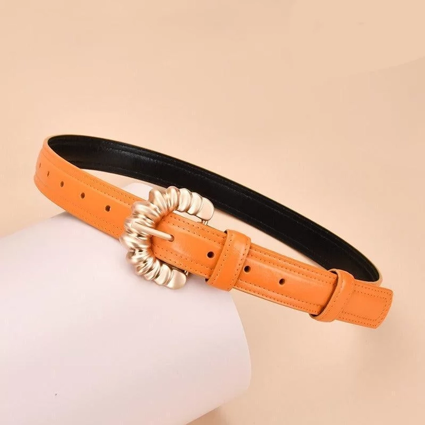 Amandine - Ceinture en cuir pour femme