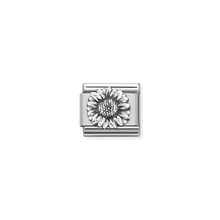 Composable Classic Link, Silver Sunflower