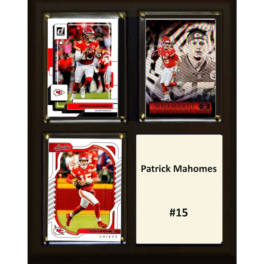 Kansas City Chiefs Patrick Mahomes 8" x 10" Trading Card Plaque