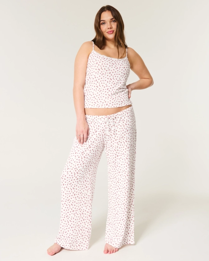 Women's Cozy Tank & Pants Set | Women's Tops | HollisterCo.com