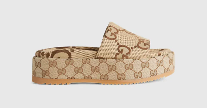 Gucci Women's platform slide sandal