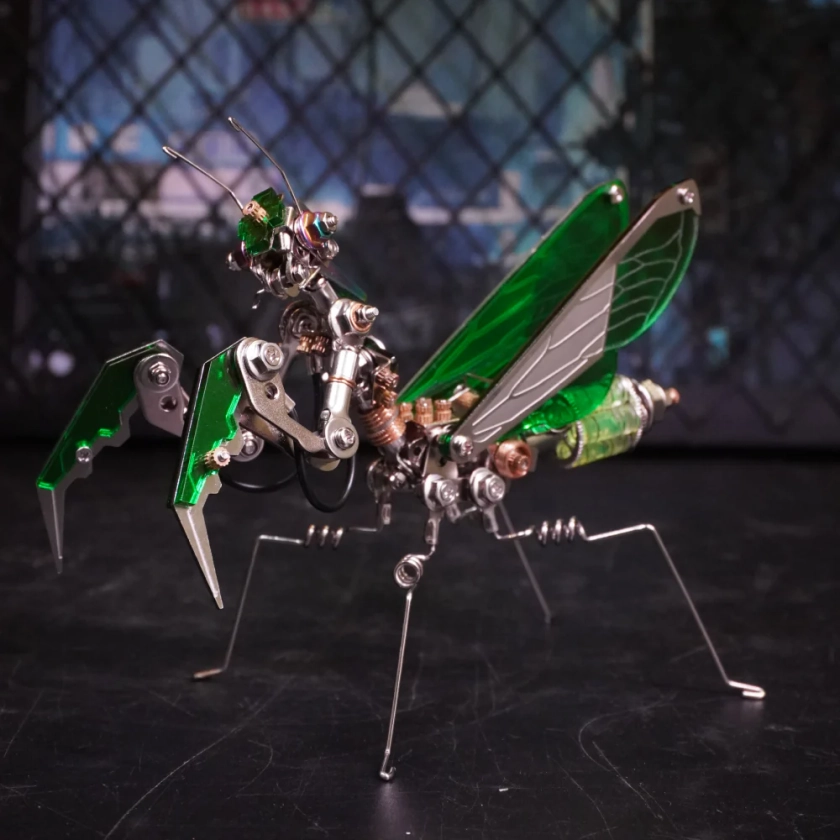 Cyberpunk Mantis-3d Metal Puzzles for Adults – Mecrob Remake