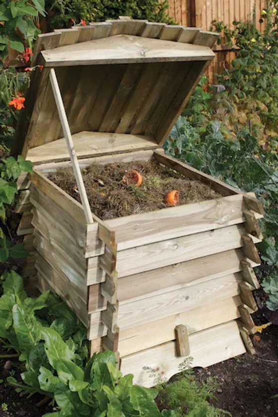 Buy Rowlinson Natural Timber Garden Beehive Composter from the Next UK online shop