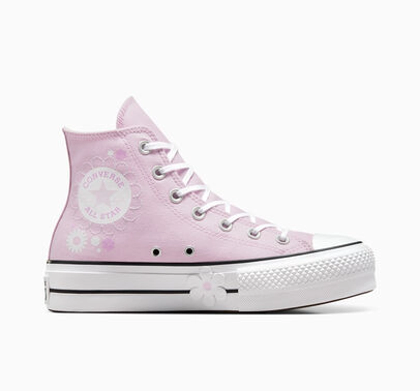 Chuck Taylor All Star Lift Platform Floral Women's High Top Shoe. Converse.com