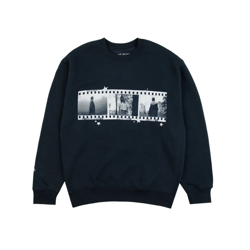 folklore Album Film Strip Crewneck Pullover - Taylor Swift UK Store