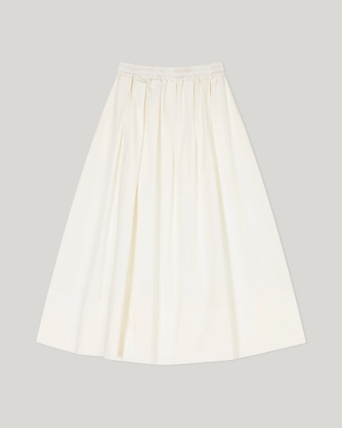 Pola Cotton Skirt [Ivory] [05.31 예약배송]