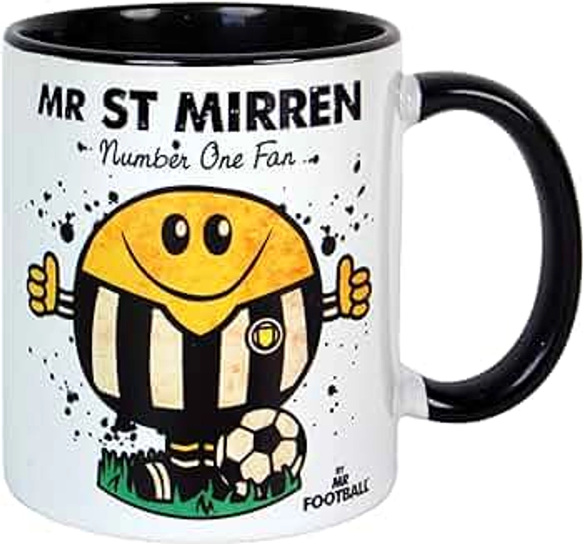 Kapow Gifts Mr St Mirren Mug - Gift Merchandise for Football Fan, Ceramic, 250ml