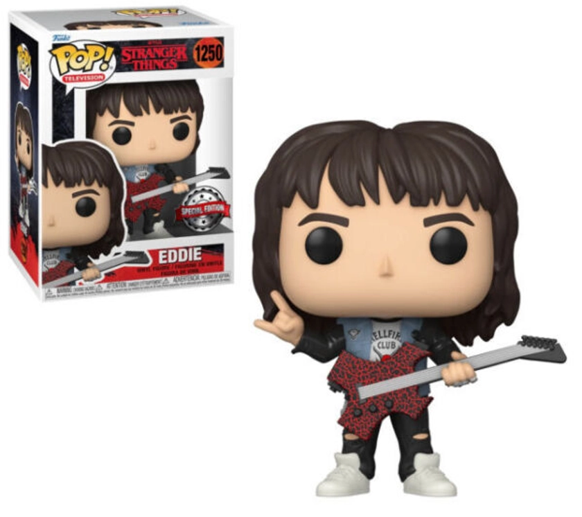 Funko POP Stranger Things Eddie 6.5 inch Figure for sale online | eBay