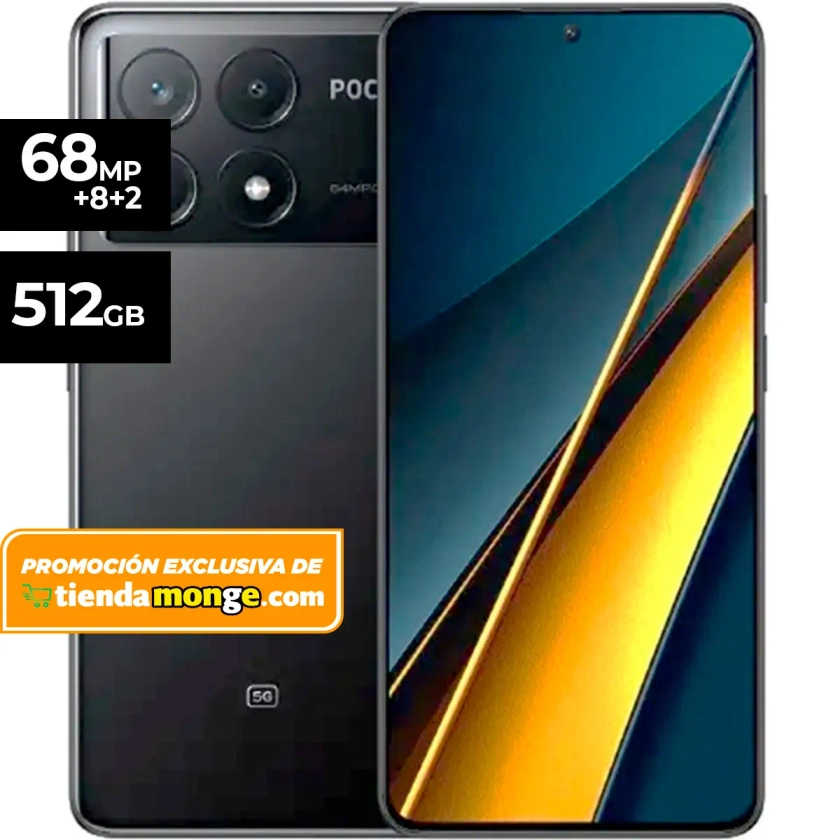 Celular 5G Xiaomi Poco X6 Pro Negro 512GB