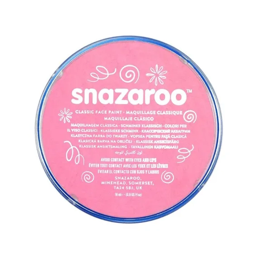 Pale Pink, Face Paint, Ink; Body Art, Marking, Cosplay, Carnival, Theater, Temporary Tattoo, etc Snazaroo Classic Face Paint
