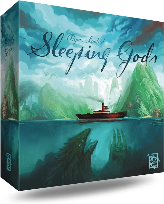 Red Raven | Sleeping Gods | Board Game | Ages 14+ | 1-4 Players | 90 Minutes Playing Time