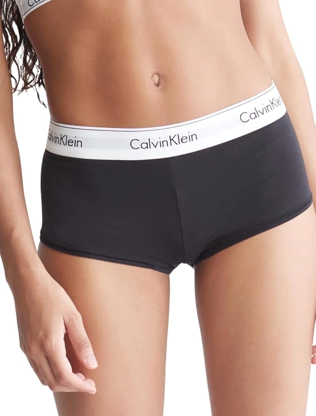 Calvin Klein Women's Modern Cotton Boyshort Panty