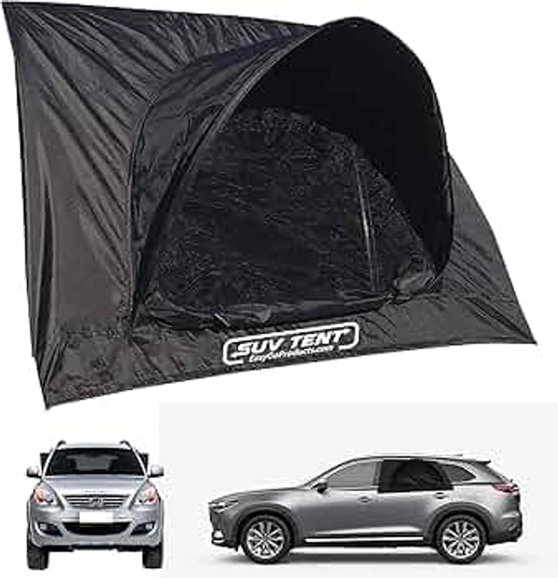 SUV Tent Car Camping Tent Tent Works as Vent, Bug Guard and Sun Screen Canopy - Great Car Camping Accessory