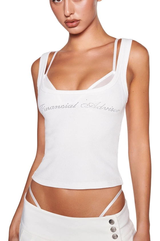 COLE TANK 2.0 - WHITE:DIAMONTE