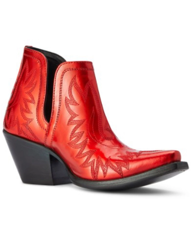 Product Name: Ariat Women's Dixon Queen of Hearts Western Booties - Snip Toe