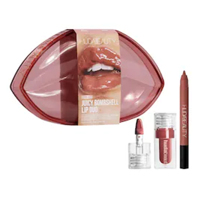 HUDA BEAUTYJuicy Bombshell Lip Duo Kit - Coffret maquillage lèvres 0 avis