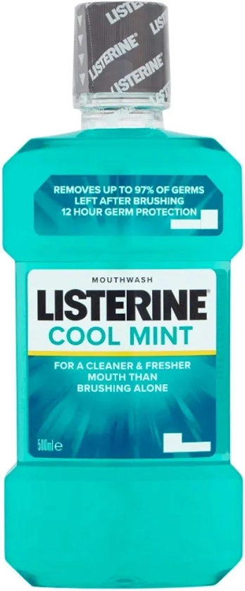 Listerine Cool Mint Mouthwash 500 ml