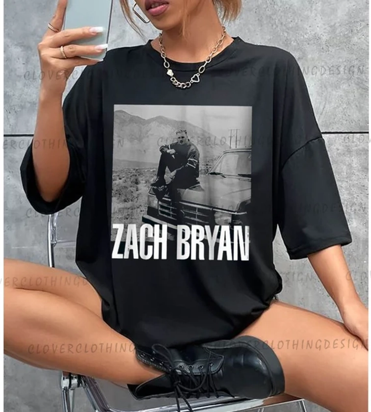 Zach Bryan Shirt- American Heartbreak- County Music 2023 Concert Shirt- Country Cowboys Gift