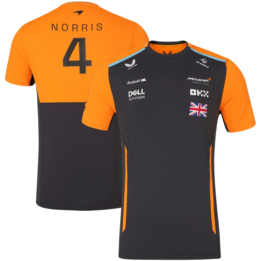 T-shirt de configuration du pilote McLaren 2024 Team Lando Norris - Phantom
