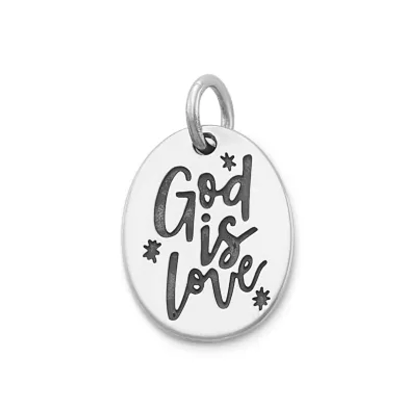 "God is Love" Charm