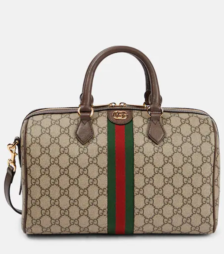 Ophidia GG Medium canvas tote bag in beige - Gucci | Mytheresa