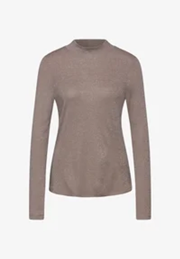 Street One TURTLENECK - T-shirt à manches longues - beige - ZALANDO.FR