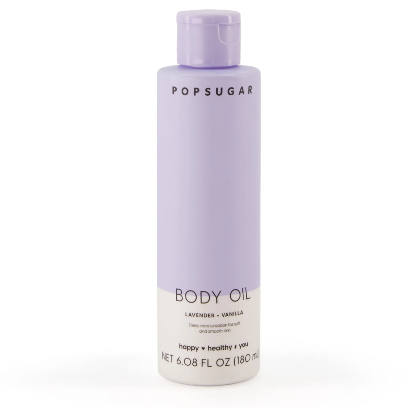 POPSUGAR Moisturizing Body Oil, Lavender + Vanilla, 180ml