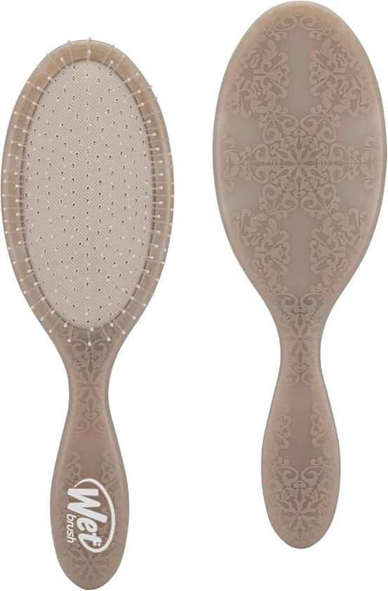 Wet Brush Original Detangling Brush, Cream (Reclaimed Romance) - Detangler Brush with Soft & Flexible Bristles - Detangling Brush for Curly Hair - Tangle-Free Brush for Straight, Thick, & Wavy Hair