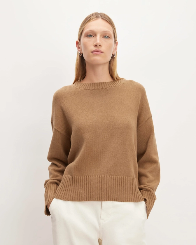 The Organic Cotton Crew Sweater