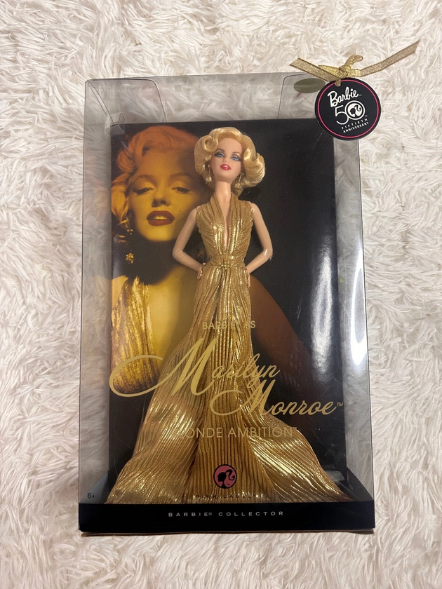 Marilyn Monroe Barbie Doll Blonde Ambition NEW SEALED 50th Anniversary NIB 2008