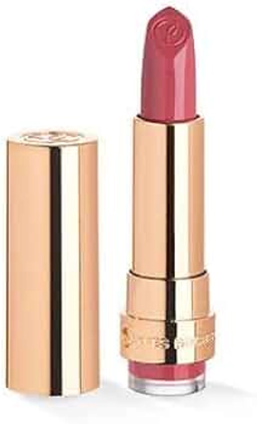 Yves Rocher COULEURS NATURE GRAND ROUGE Lipstick Satin 112 Rose Petillant, Long Lasting & Nourishing in Pink, 1 x Pen 3.7 g