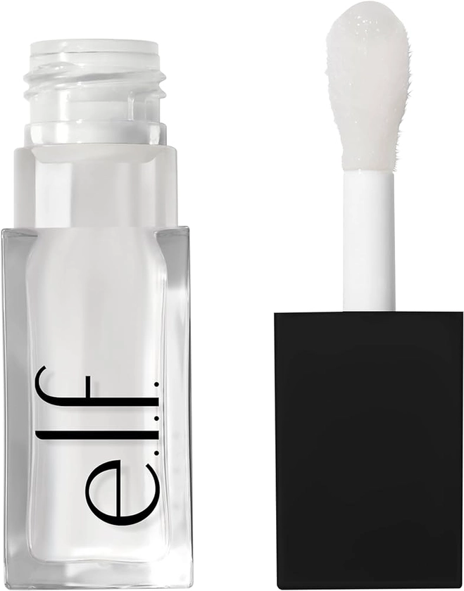 Amazon.com : e.l.f. Glow Reviver Lip Oil, Nourishing Tinted Lip Oil For A High-shine Finish, Infused With Jojoba Oil, Vegan & Cruelty-free, Crystal Clear : Beauty & Personal Care