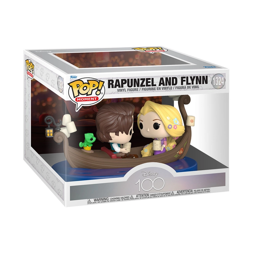 Funko Pop! 1324 - Raiponce &amp; Flynn - Disney&#039;s 100eme Anniversaire