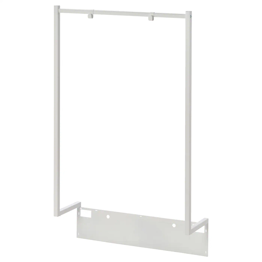 NORDLI Tringle à habits complémentaire - blanc 80x115 cm